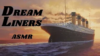 ASMR Sleep Story - History of Transatlantic Liners (Queen Mary, Titanic, Normandie...)