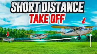 How STOL pilots takeoff so short, Airplane short field techniques. *Updated