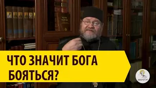 Что значит Бога бояться? Священник Олег Стеняев