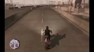 Самый лёгкий трюк в GTA 4 с неожиданным концом .