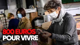 Vivre avec moins de 800 euros par mois - Documentaire complet - BT