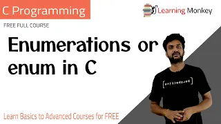 Enumerations or enum in C || Lesson 86 || C Programming || Learning Monkey ||