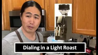 Dialing in Light Roast coffee with Eureka Mignon Zero | Breville Barista Pro