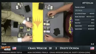 Pro Tour Dragon's Maze Finals: Dusty Ochoa vs. Craig Wescoe