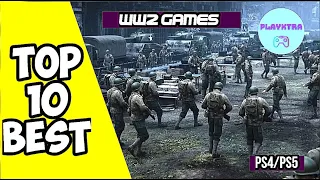 Top 10 Best World War II Games Of All Time On PS4/PS5 | Most Popular WWII Games