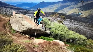 Paparazzi | Thredbo MTB Newest Trail just opened ! Full Run POV April 2023