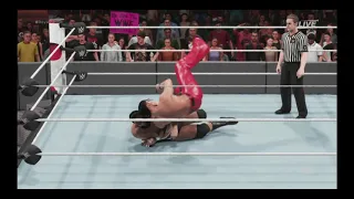 WWE royal rumble rusev vs shinsuke nakamura