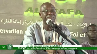 Dr Massamba Gueye AL WAFA Daru Muhty Le patrimoine culturel: Principes et enjeux.