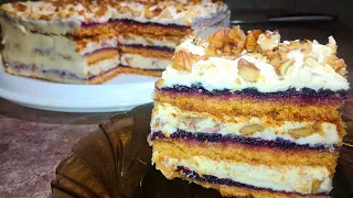 Все будут просить рецепт этого Торта!  Торт "Пани Валевская" самый Лучший торт!