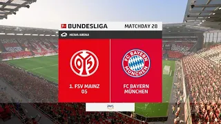1. FSV Mainz 05 vs FC Bayern München | Bundesliga 22nd April 2023 Full Match FIFA 23 | PS5™ [4K HDR]