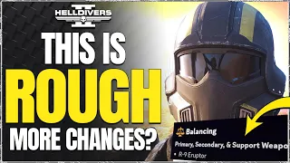 This Is A BRUTAL Change! Helldivers 2 NERFS And A NEW Update...