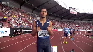 Wayde van Niekerk 300m World Record (30.81) Golden Spike Ostrava 2017 [English]