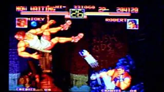 Art of Fighting (Ryuuko no Ken) Gameplay (Neo Geo AES Version on PSP Slim CFW).