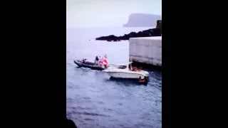 My dad's boat on porto of Porto Judeu