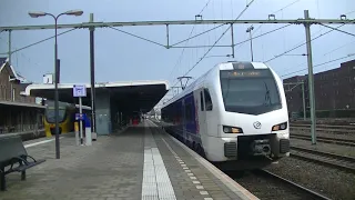 Arriva Flirt 451 vertrekt van station Roermond