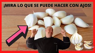 🔴Cómo hacer PAN DE AJO CASERO de 10 (CON QUESO) Al Horno ¡Puro Espectaculo!