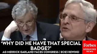 FIERY MOMENTS: A.G. Merrick Garland Gets Questioned By Senate & House Lawmakers | 2023 Rewind