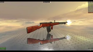 Slow Mo Of Fedorov Avtomat Firing (How It Works Fedorov Avtomat - World's First Assault Rifle)