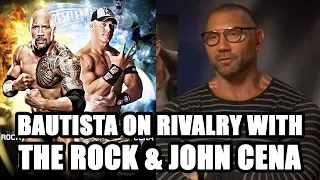 Dave Bautista on acting rivalry with Dwayne Johnson and John Cena - Flickering Myth Exclusive