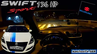 SUZUKI SWIFT SPORT | POV DRIVE AT NIGHT | WALK AROUND | CITY DRIVE | AutoTestTV_GER