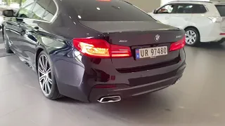 BMW 540i M Performance exhaust