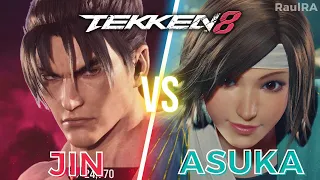 TEKKEN 8 | Jin VS. Asuka | KAZAMA Battle!