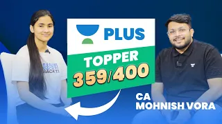 Want To Score 350+ in CA Foundation? 🤩 WATCH THIS VIDEO ft. Parneet Kaur with Mohnish Vora