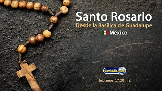 Rosario de hoy desde la Basílica de Guadalupe 🇲🇽. Martes 08/agosto/2023 17:00 hrs.