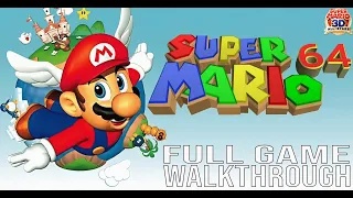 Super Mario 3D All-Stars SUPER MARIO 64 Full Game Walkthrough - No Commentary (Super Mario 64 HD)