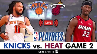 Knicks vs. Heat Game 2 Live Streaming Scoreboard, Play-By-Play, Highlights, 2023 NBA Playoffs