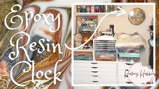 How to Make an Epoxy Resin Clock (Silicone Mold)