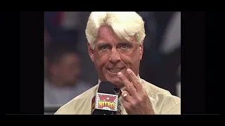 President Flair holding court on Nitro | Ric Flair on WCW Monday Nitro | February 8th 1999