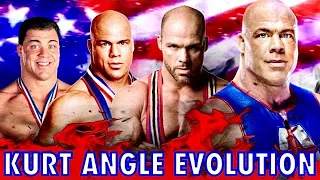 THE EVOLUTION OF KURT ANGLE TO 1998-2022