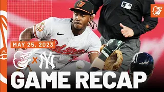 Orioles vs. Yankees Game Recap (5/25/23) | MLB Highlights | Baltimore Orioles