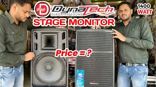 Dynatech HP15A+V2 Active Monitor Price || Dj & Live के लिए Dynatech Full Grill वाला Monitor
