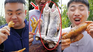 Eating a Giant Paw! || Funny TikTok Pranks Compilation || Funny Mukbang || Songsong and Ermao