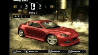 Mazda RX8 Modified  NFS Most Wanted