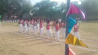 republic day was celebrated in YMCA brown memorial High secondary school in tirupattur