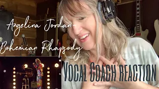 Vocal Coach Reacts to Angelina Jordan Bohemian Rhapsody