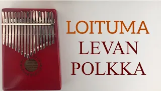 LOITUMA - LEVAN POLKKA Kalimba Cover - Kalimba Tutorial - Kalimba Tabs