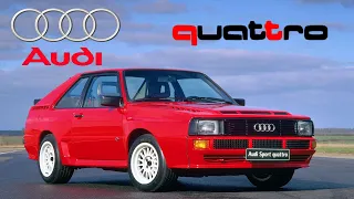 История Audi Quattro | 1980 - 1991