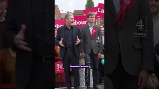 Keir Starmer celebrates Selby and Ainsty win