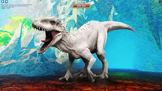 Becoming INDOMINUS REX in Primal Pursuit Roblox