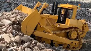 Dozer action! DXR2 hydraulic 1/14 bulldozer/Rc construction site improvements pt.2