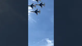 NOT the blue angels, -Thunder birds-