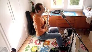 "Happy Jack" The Who guitalele foot-percussion cover