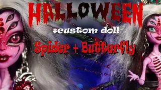 HALLOWEEN Doll 2023  Spider Demon Fairy MONSTER HIGH - Doll Repaint -  Custom Doll | Sang Bup Be