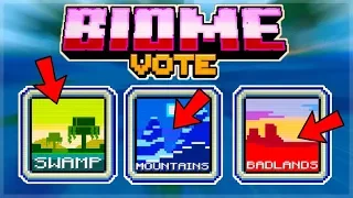 YOU VOTE FOR THE NEXT BIOME TO BE UPDATE MINECRAFT 1.15 (CONFIRMED!)