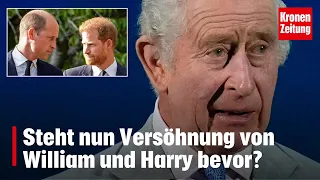 Nach Krebs-Schock: Steht nun Versöhnung von William und Harry bevor? | krone.tv NEWS