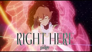 voltron amv - right here - pidge and matt